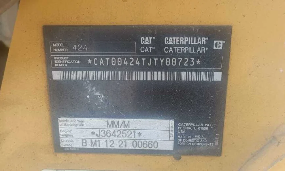 Caterpillar 424 Backhoe Loader